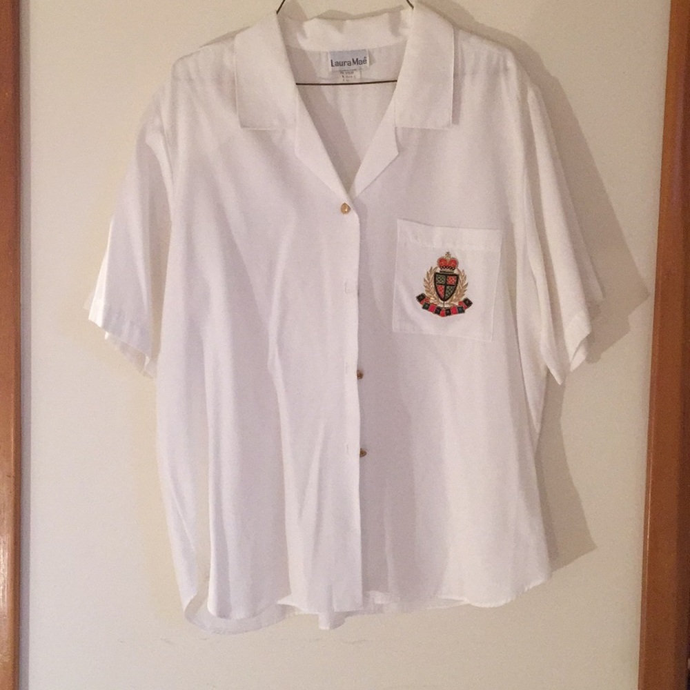 Vintage Laura Mae’s 90 top. With front pocket